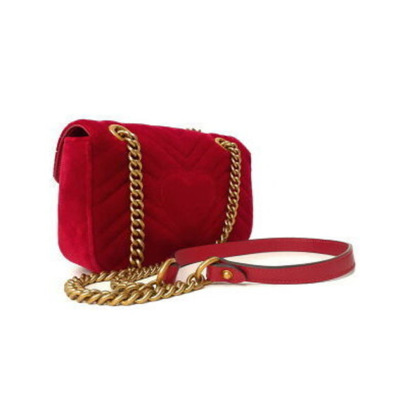Gucci GG Marmont Quilted Bag Chain Shoulder Bag - Picture 2 of 8
